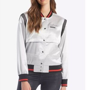 Her Universe Star Wars Captain Phasma Satin Bomber Jacket (S/M)